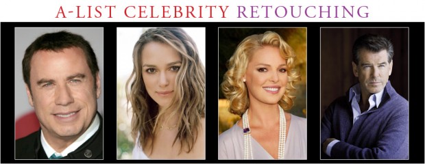 A-list Celebrity retouching